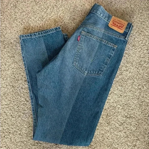 Levi’s 501 Button Fly Two Tone Jeans - Picture 1 of 7
